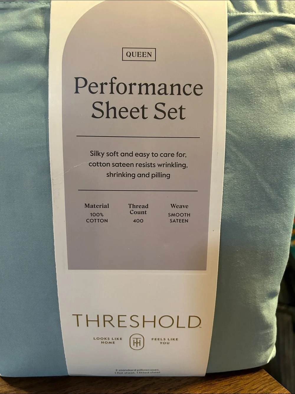Threshold Performance New Queen Sheet Set